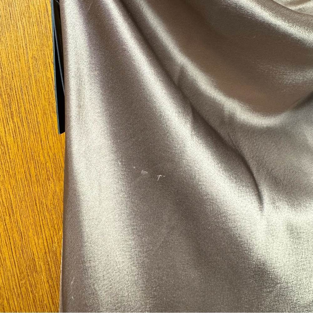 Babaton Strapless Brown Midi Dress - Picture 15 of 16